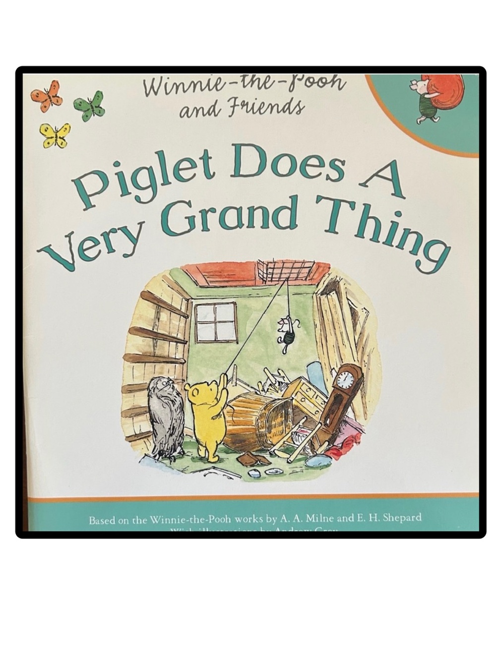 BUNDLE & SAVE🎉 Piglet Does A Very Grand Thing softcover Book